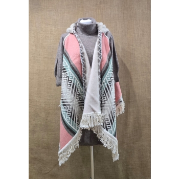 PONCHO ORYGINALNE Z EKWADORU